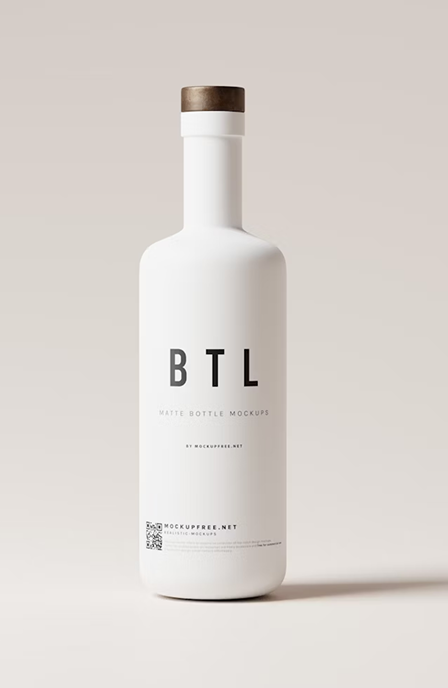 Single printed bottle