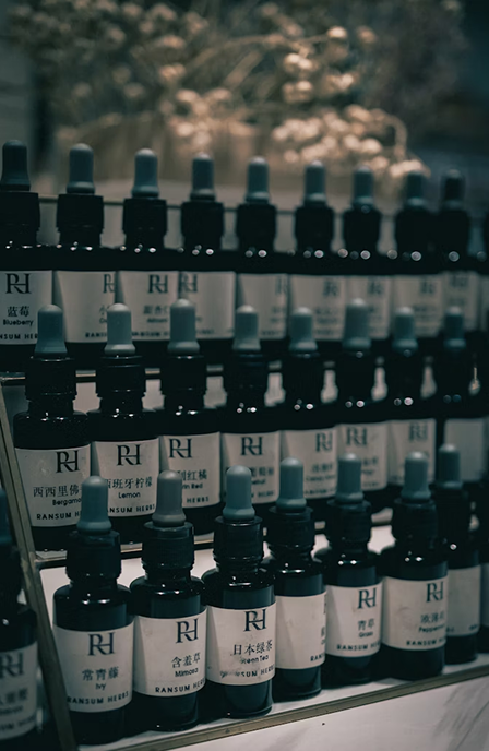 Single printed bottle